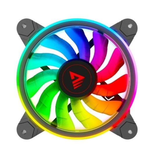 Refrigeración Aire Savio FAN-01 120mm KIT 4 ventiladores aRGB mando voz controlador