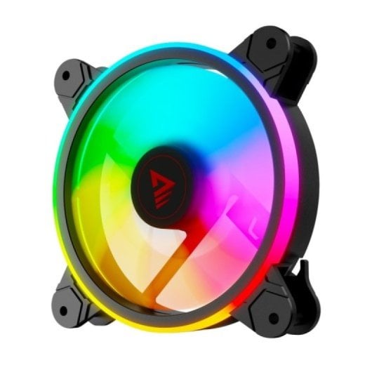 Refrigeración Aire Savio FAN-01 120mm KIT 4 ventiladores aRGB mando voz controlador