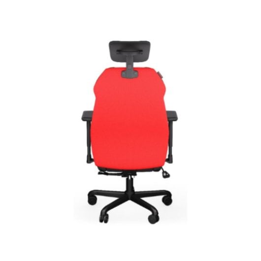 Cadeira gaming ENDORFY Meta RD, altura regulável, 420-500 mm, tecido preto e vermelho, suporta 120 kg