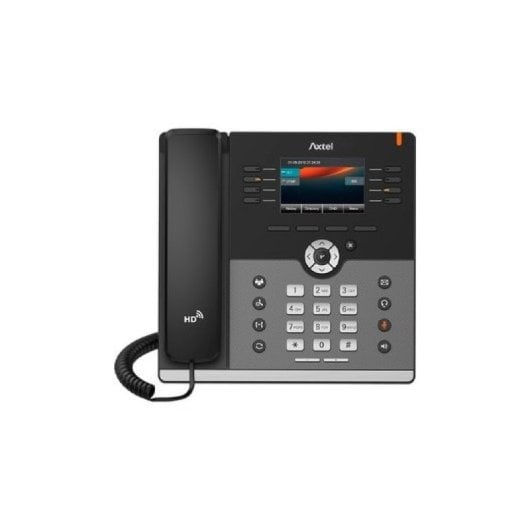Axtel AX-500W IP-Telefon mit 12 SIP-PoE-Leitungen, HD-Sound, 3,5-Zoll-LCD-Farbbildschirm