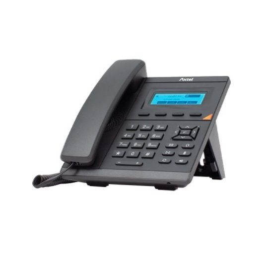 Teléfono IP Axtel AX-200 POE 1 Línea HD Sound Pantalla LCD 1000 Entradas Negro