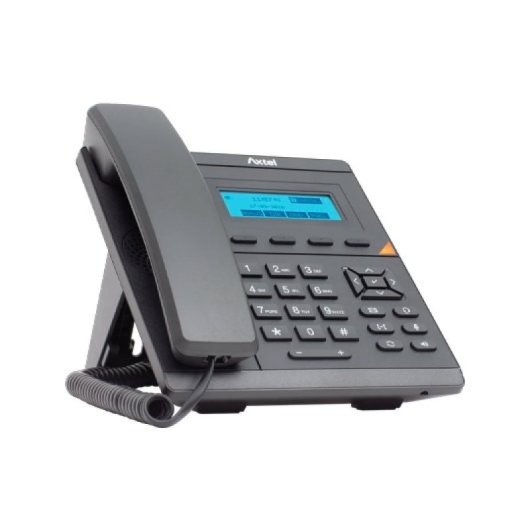 Teléfono IP Axtel AX-200 POE 1 Línea HD Sound Pantalla LCD 1000 Entradas Negro