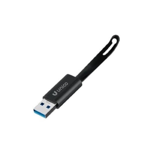 Adaptador USB-C a USB-A UNICO AD0271 compacto ABS negro 12V 12 meses garantía