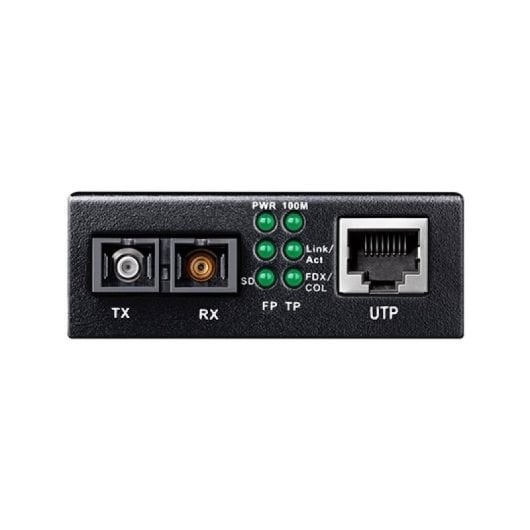 Conversor Cudy MC100SA-20 10/100M 1310nm Monomodo SC 20km Plug and Play Negro