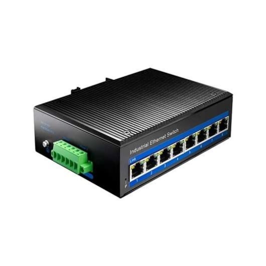 Switch industrial Gigabit PoE Cudy IG1008P de 8 portas -40~80°C - Caixa metálica