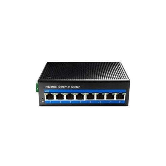 Switch industrial Gigabit PoE Cudy IG1008P de 8 portas -40~80°C - Caixa metálica