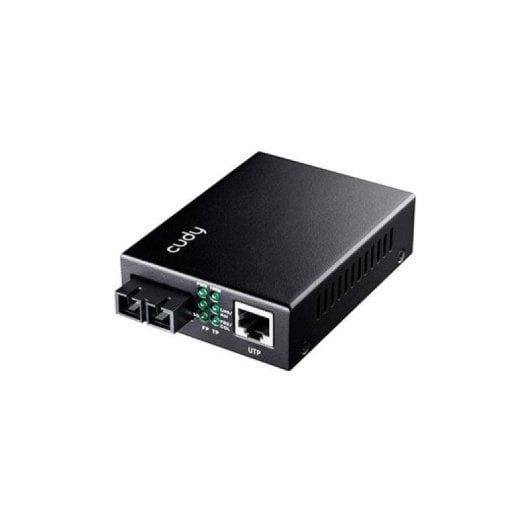 Cudy MC100MA-2 1000M Medienkonverter, SC, Multimode, 2Km, Schwarz