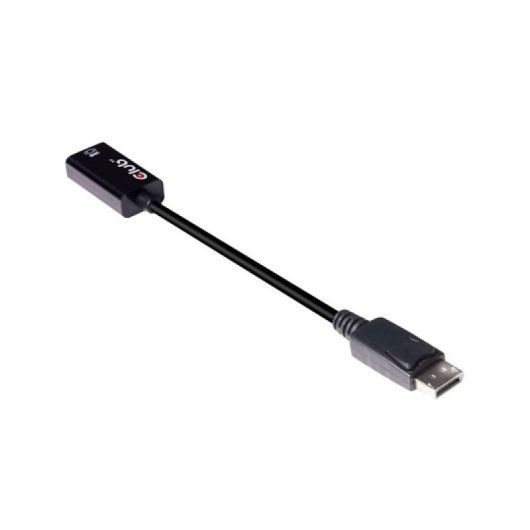 Adaptador DisplayPort 1.4 a HDMI 2.0b Club3D CAC-1080 4K 60Hz HDR Macho/Hembra Negro