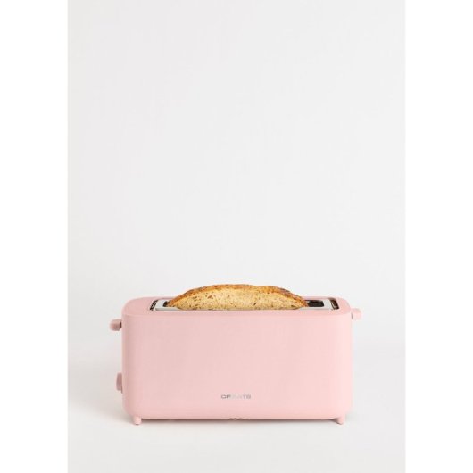 Tostadora Create Compacta 750W 6 niveles de potencia 0.85 kg colores pastel
