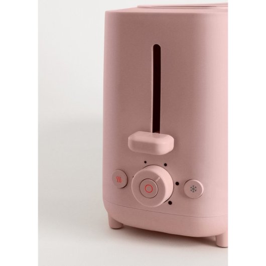 Tostadora Create Compacta 750W 6 niveles de potencia 0.85 kg colores pastel