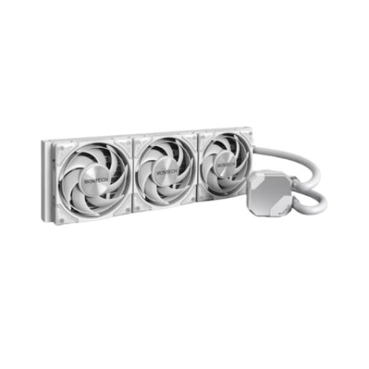 Montech HyperFlow S360 Bianco 360mm Raffreddamento a liquido con 3 ventole aRGB PWM