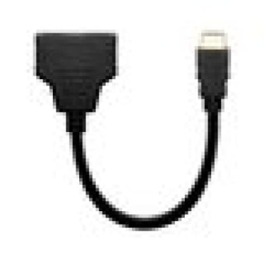 Divisor HDMI Savio AK-77 2 Salidas 1080p 60Hz Plug & Play Negro 30cm