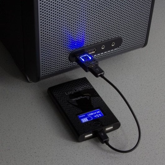 LogiLink AA0045 Universal USB Ladegerät 5V 2.1A Schwarz Kompakt