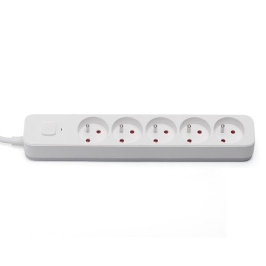 Regleta Savio LZ-09 5 enchufes 3m protección infantil y sobretensión blanco