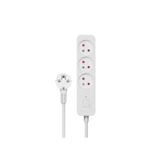 Multipresa Savio LZ-07 3 prese con protezione sovratensione e bambino interruttore