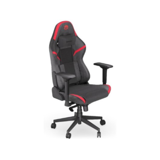 Sedia ENDORFY SCRIM RD Nero-Rosso Regolazione dell'angolo 90-150º Supporto 120 kg Pelle PU