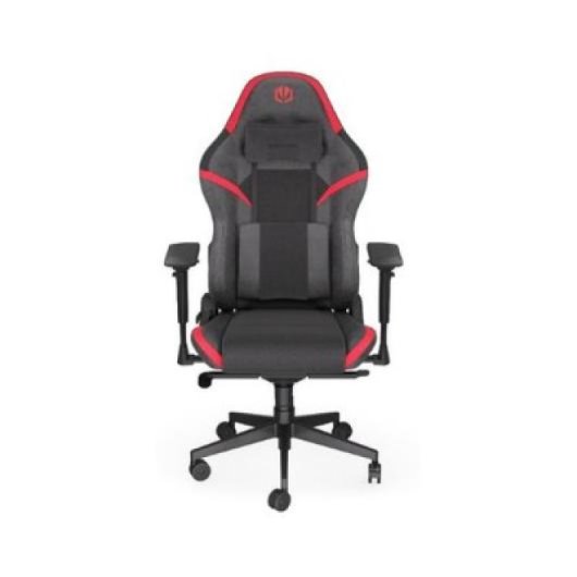 Sedia ENDORFY SCRIM RD Nero-Rosso Regolazione dell'angolo 90-150º Supporto 120 kg Pelle PU