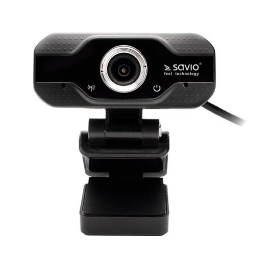 Webcam Savio AK-01 Full HD 1080p 30fps 120° USB-A Microfono integrato Nero