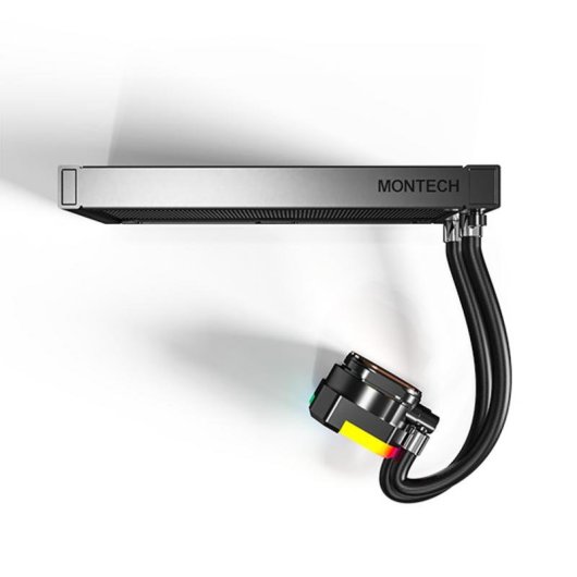Refrigeración Líquida Montech HyperFlow ARGB 240mm 2 Ventilateurs 3100RPM Noir aRGB