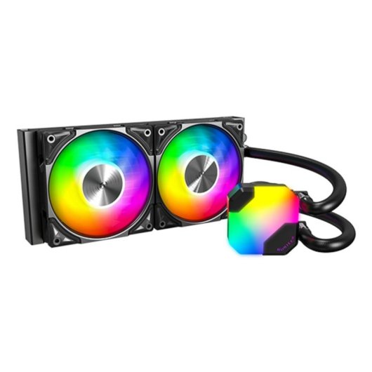 Refrigeración Líquida Montech HyperFlow ARGB 240mm 2 Ventilateurs 3100RPM Noir aRGB