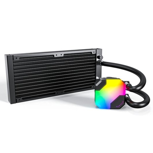 Refrigeración Líquida Montech HyperFlow ARGB 240mm 2 Ventilateurs 3100RPM Noir aRGB