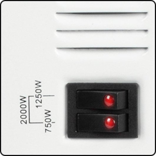 Chauffage Sol Bomann KH 3077 2000W Silencieux Portable