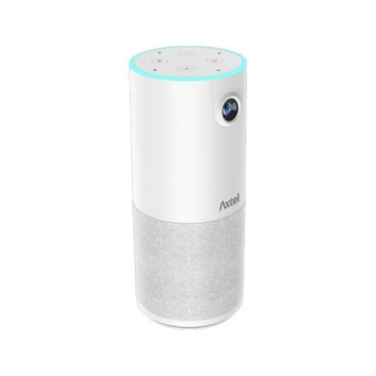 Webcam Axtel AX-FHD-PW Full HD 1080p 96º 30FPS 4 Microfoni USB-A/USB-C Bianco
