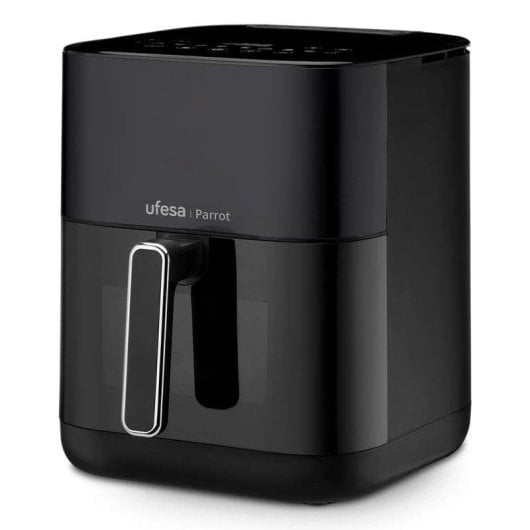 Fritadeira de Ar Ufesa Parrot 6L 1800W Dupla Resistência Vapor Recetário Digital