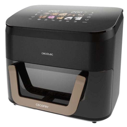 Friteuse sans Huile Cecotec Cecofry 11L 2900W Double Cuve Ahumage Grill