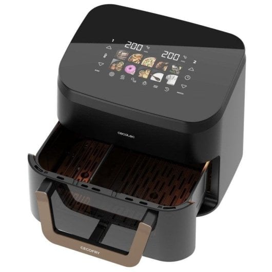 Friteuse sans Huile Cecotec Cecofry 11L 2900W Double Cuve Ahumage Grill