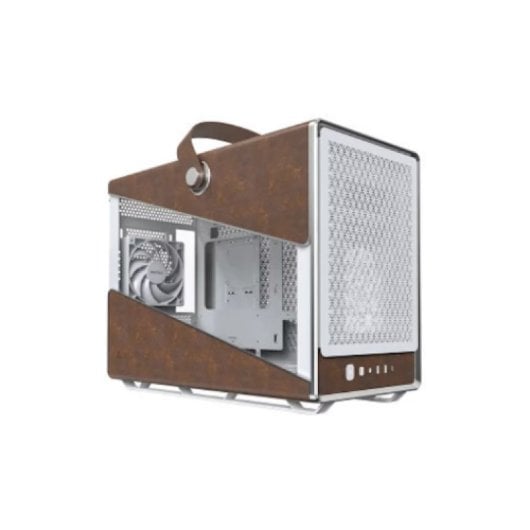 Torre Montech Heritage Pro White Micro-ATX 1x USB-C 4 Ventiladores 400mm GPU Vidrio Templado
