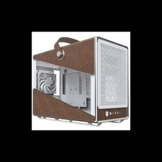 Torre Montech Heritage Pro White Micro-ATX 1x USB-C 4 Ventiladores 400mm GPU Vidrio Templado