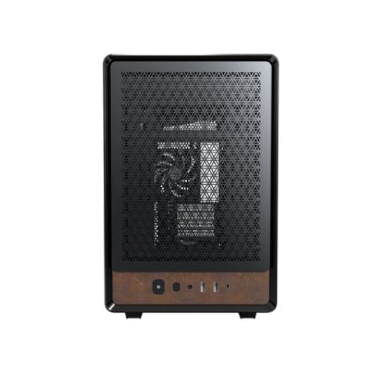 Torre MONTECH HERITAGE PRO Black Micro-ATX Ventana USB-C 4x120mm CPU 170mm GPU 400mm