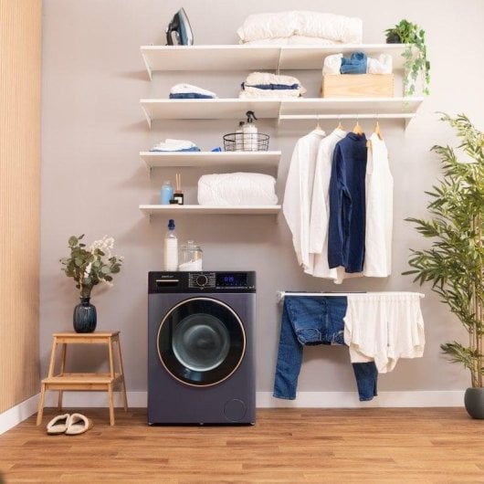 Waschmaschine Cecotec Bolero DressCode 8610 8kg 1400rpm A Ice Blue Dampfprogramm Wäsche hinzufügen