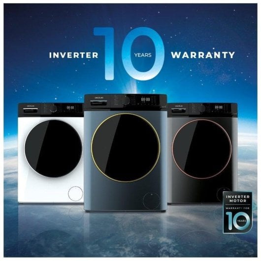 Waschmaschine Cecotec Bolero DressCode 8610 8kg 1400rpm A Ice Blue Dampfprogramm Wäsche hinzufügen