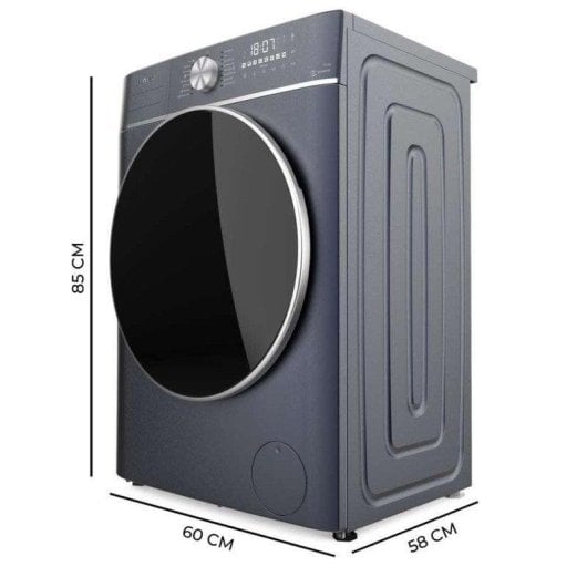 Lavadora Cecotec Bolero DressCode 10800 Inverter Carga Frontal 10 kg 1400 rpm A Blanca Vapor SteamMax Display XXL