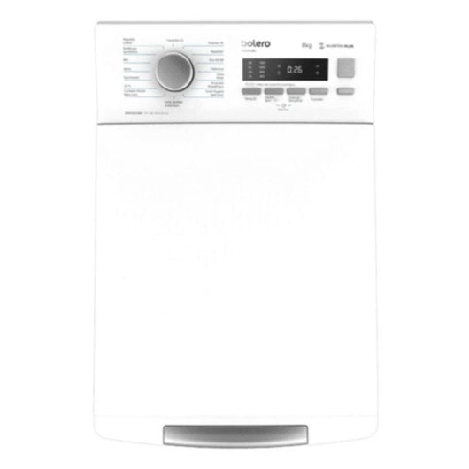 Lavadora Cecotec Bolero DressCode Top Max 80 Carga Superior 8 kg 1300 rpm Clase A Blanca SteamMax