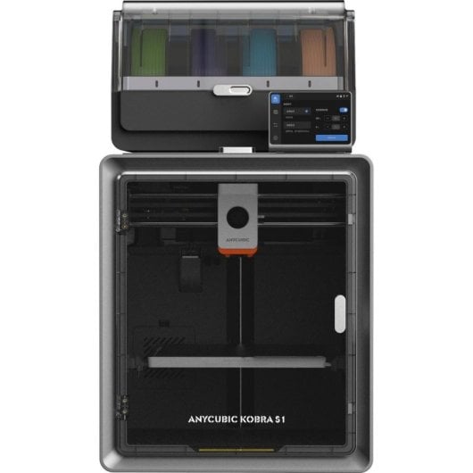 Stampante 3D Anycubic Kobra S1 Combo Direct Drive Multimateriale 250x250x250mm