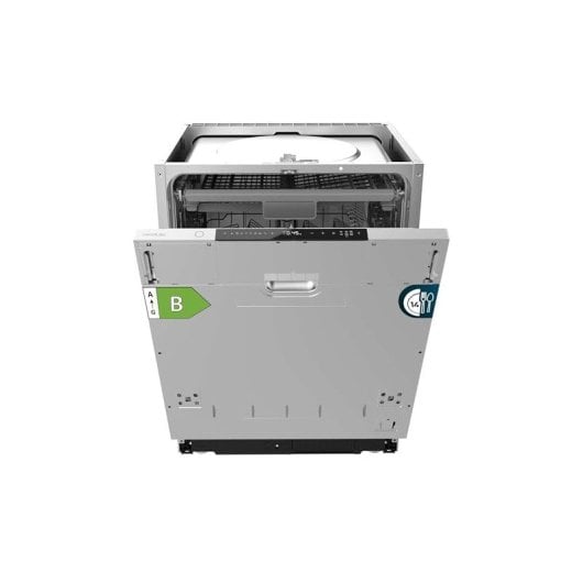 Lavavajillas Cecotec Integrable 14 Cubiertos Clase B Inverter Plus 8 Programas O2 Dry