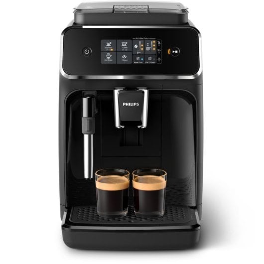 Cafetera Automática Philips EP2225/10 1,8L 15 bares con molinillo cerámico y espumador