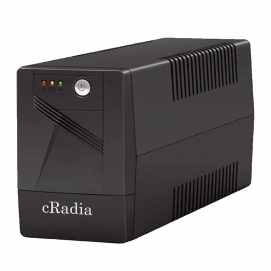 SAI cRadia 620VA Plomo-Calcio Autonomía Estabilizador Inteligente 2 Schuko Compacto
