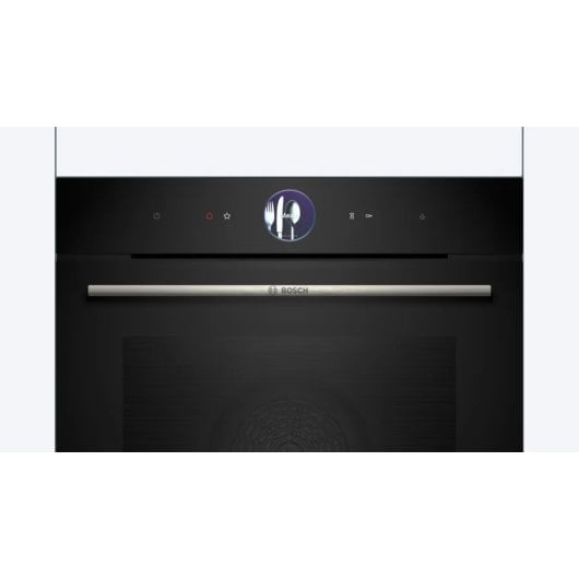 Horno eléctrico Bosch Serie 8 HRG7361B1 71L Negro panel táctil TFT vapor y limpieza catalítica