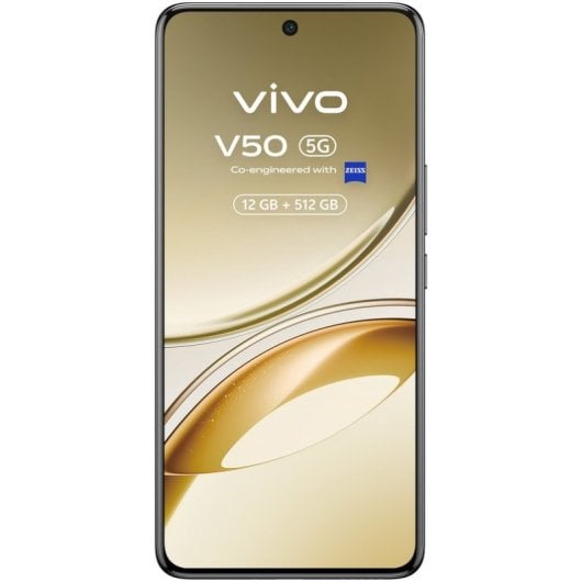 Vivo V50 5G 12GB/512GB Smartphone 6.77" AMOLED 6000mAh Negro