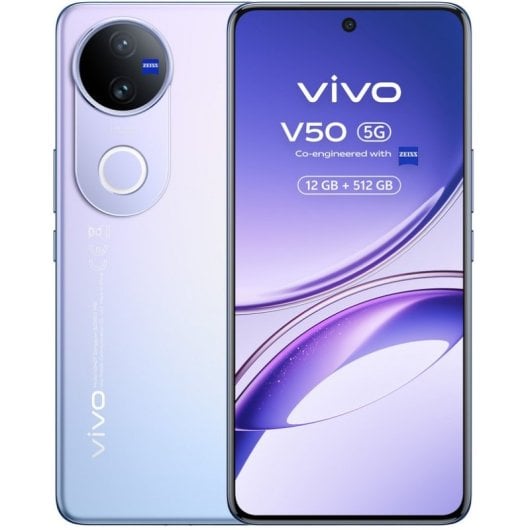 Vivo V50 5G 12GB/512GB Smartphone 6,77" AMOLED 6000mAh Roxo