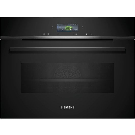 Horno eléctrico Siemens CM724G1B1 45 L Negro Inox control táctil Alexa Home Connect softMove