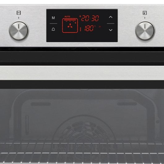 Horno eléctrico Aspes AHM10800DCX 78L Inox Negro Display LED táctil 10 programas Turbo