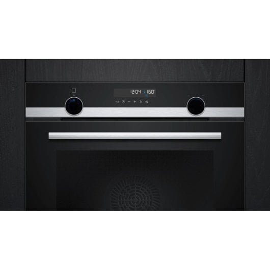 Horno eléctrico Siemens iQ500 HB578GES3 71L Negro Acero inoxidable autolimpieza pirolítica y humidClean