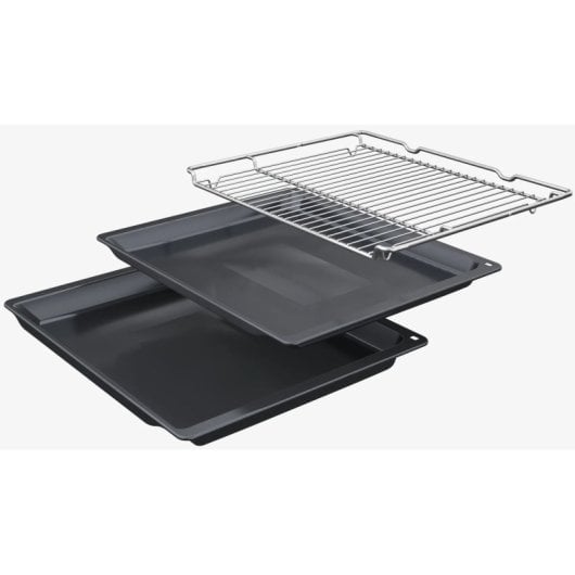 Horno eléctrico Siemens iQ500 HB578GES3 71L Negro Acero inoxidable autolimpieza pirolítica y humidClean