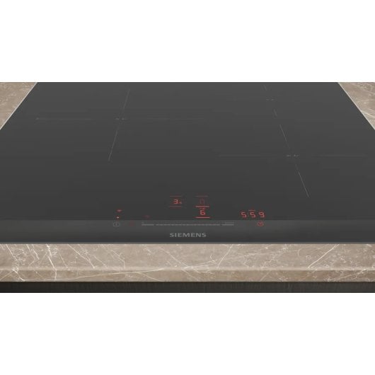 Placa de inducción Siemens EH677HCC1E 3 Zonas Home Connect powerBoost fryingSensor Pro