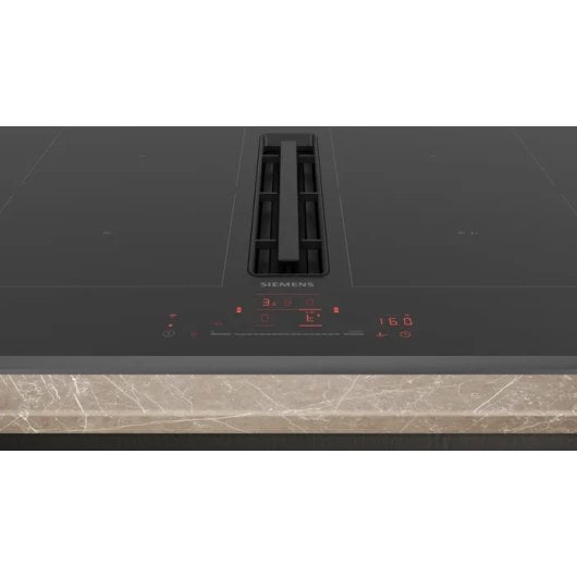 Placa Inducción Siemens ED751HQ26E 4 Zonas 71cm Vidrio Negro Home Connect PowerBoost
